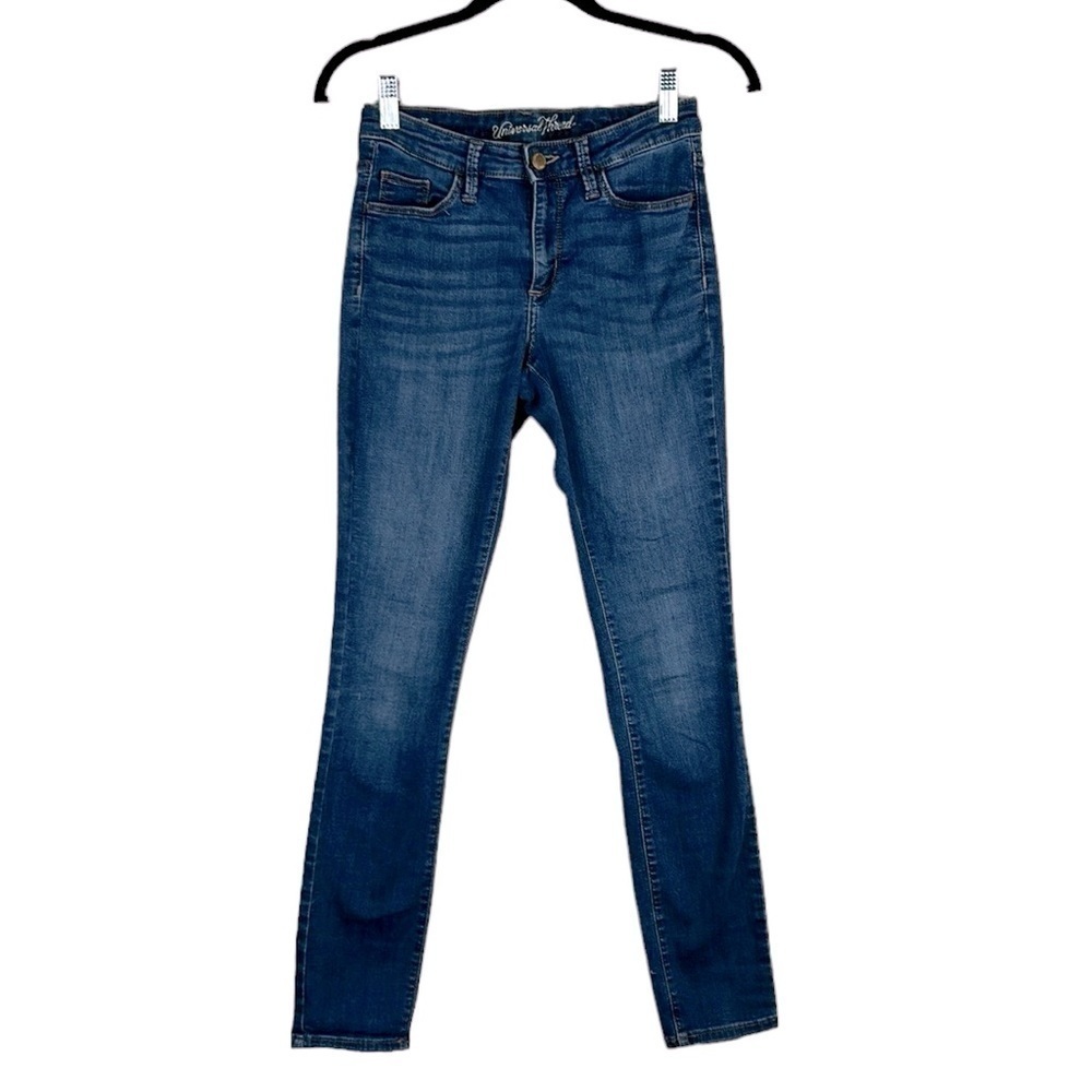 Universal Thread Medium Wash High Rise‎ Skinny Jeans Size 25
